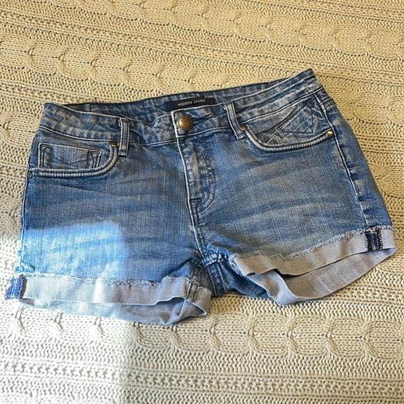 Vigoss denim shorts good used condition no major flaws size 29 - Picture 2 of 11